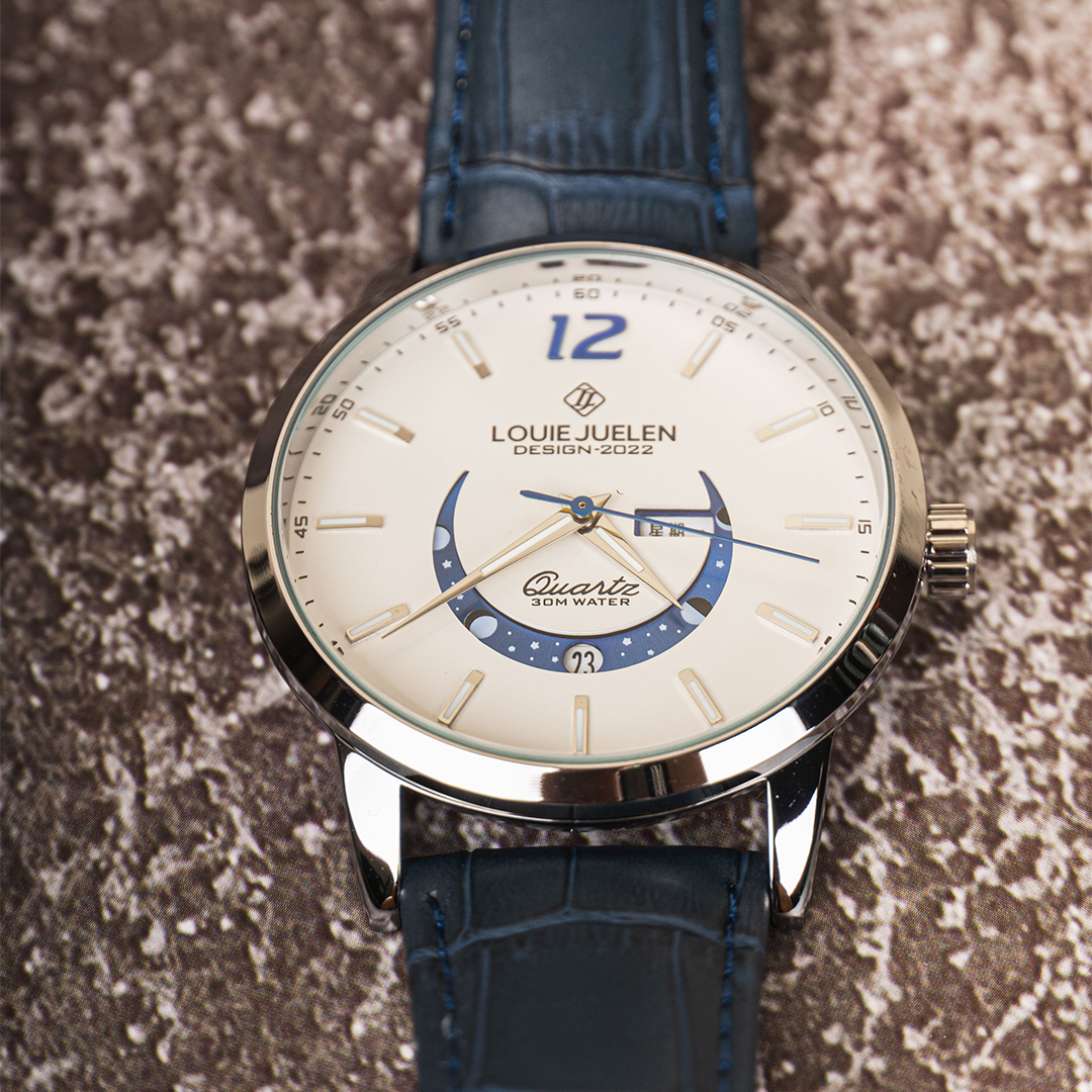 Montre Élegante Luminous Moon Phase™