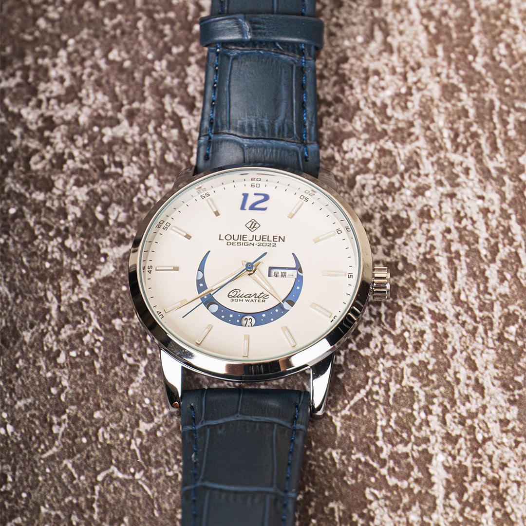 Montre Élegante Luminous Moon Phase™