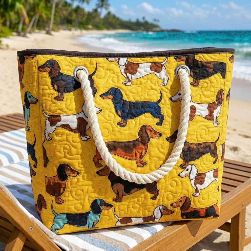 Sac de Plage Rembourré pour Teckels