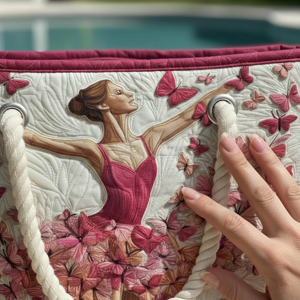 Sac de Plage Matelassé Ballerina