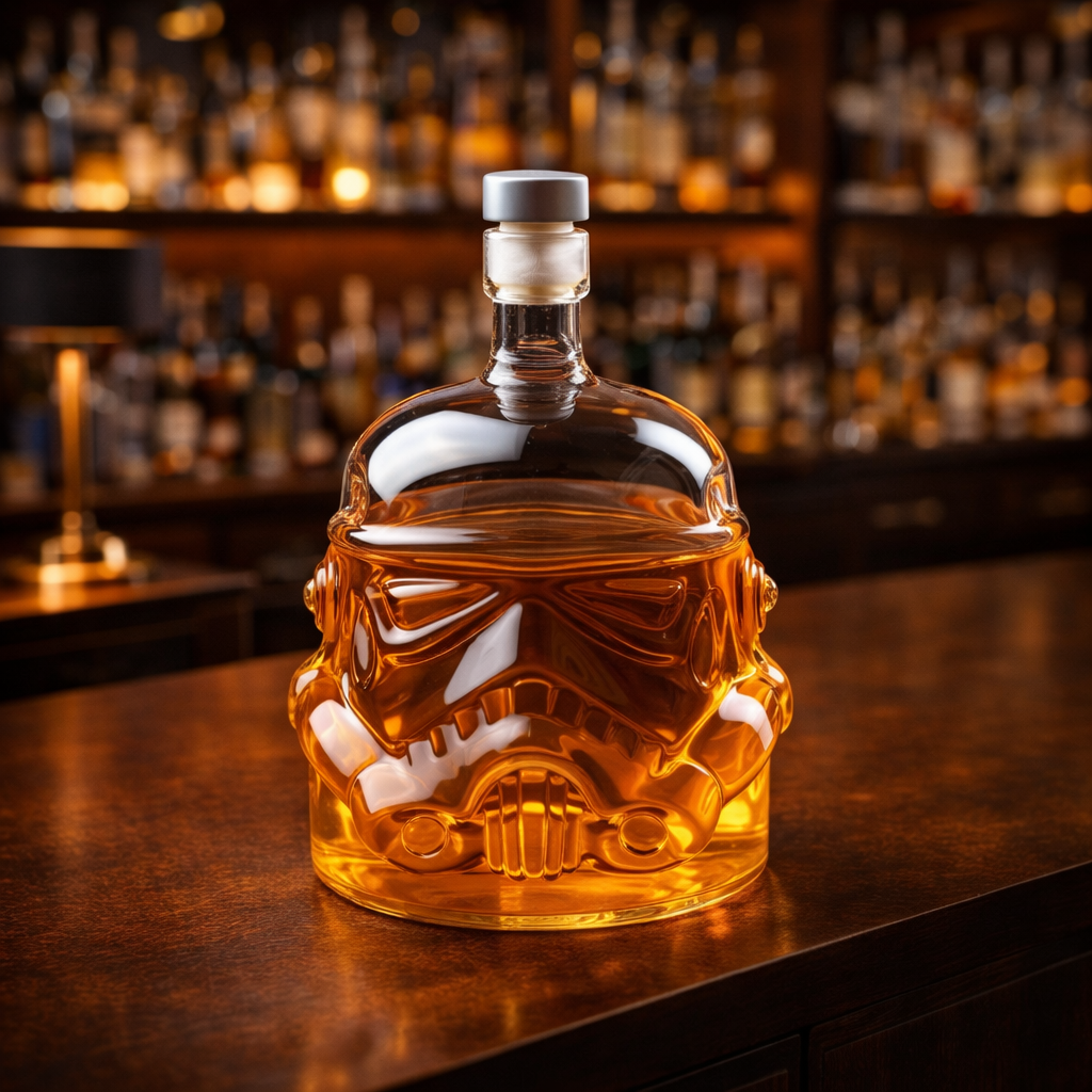 Bouteille de Whisky - Édition Set Bouteille et Verre