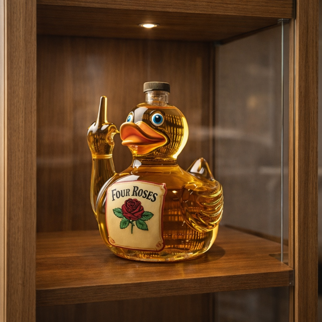 Bouteille de Whiskey - Édition Canard Rebelle
