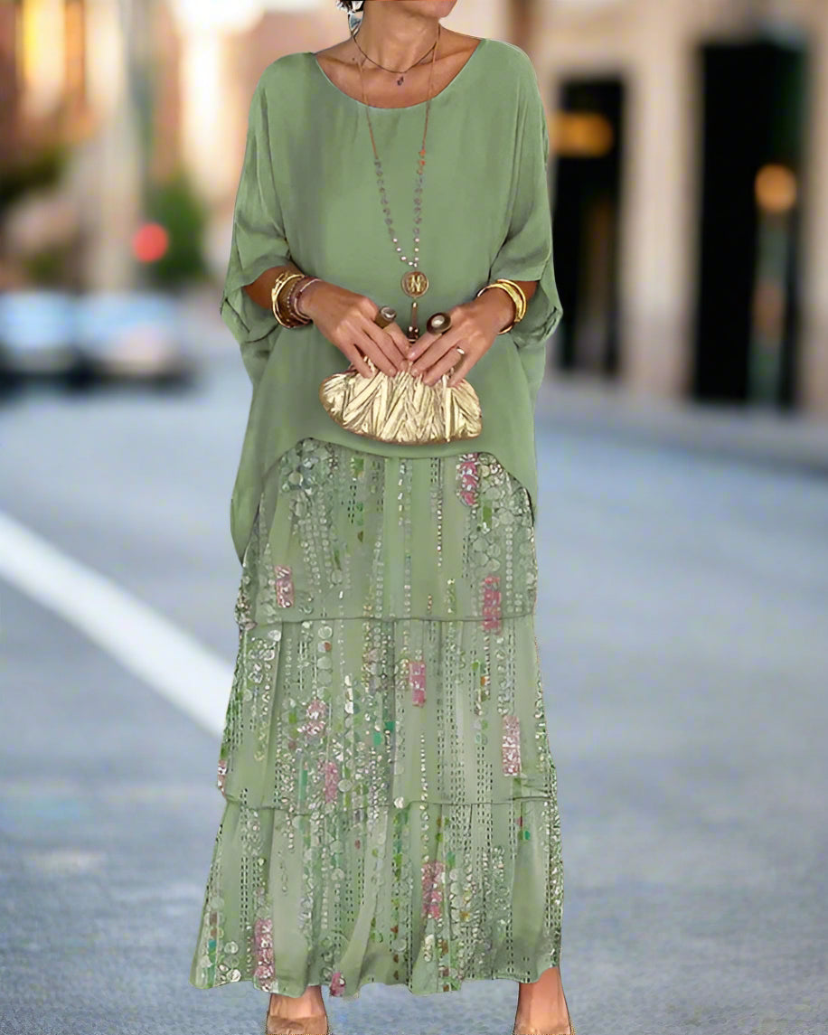 Alessia – Boho Layered Dress