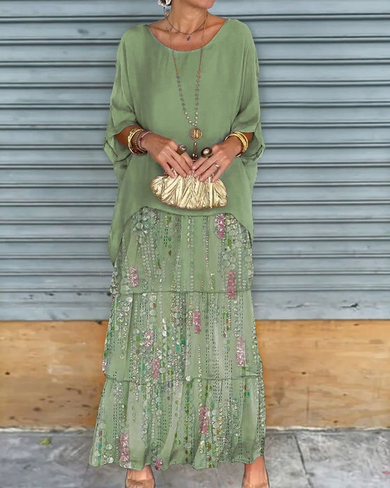 Alessia – Boho Layered Dress