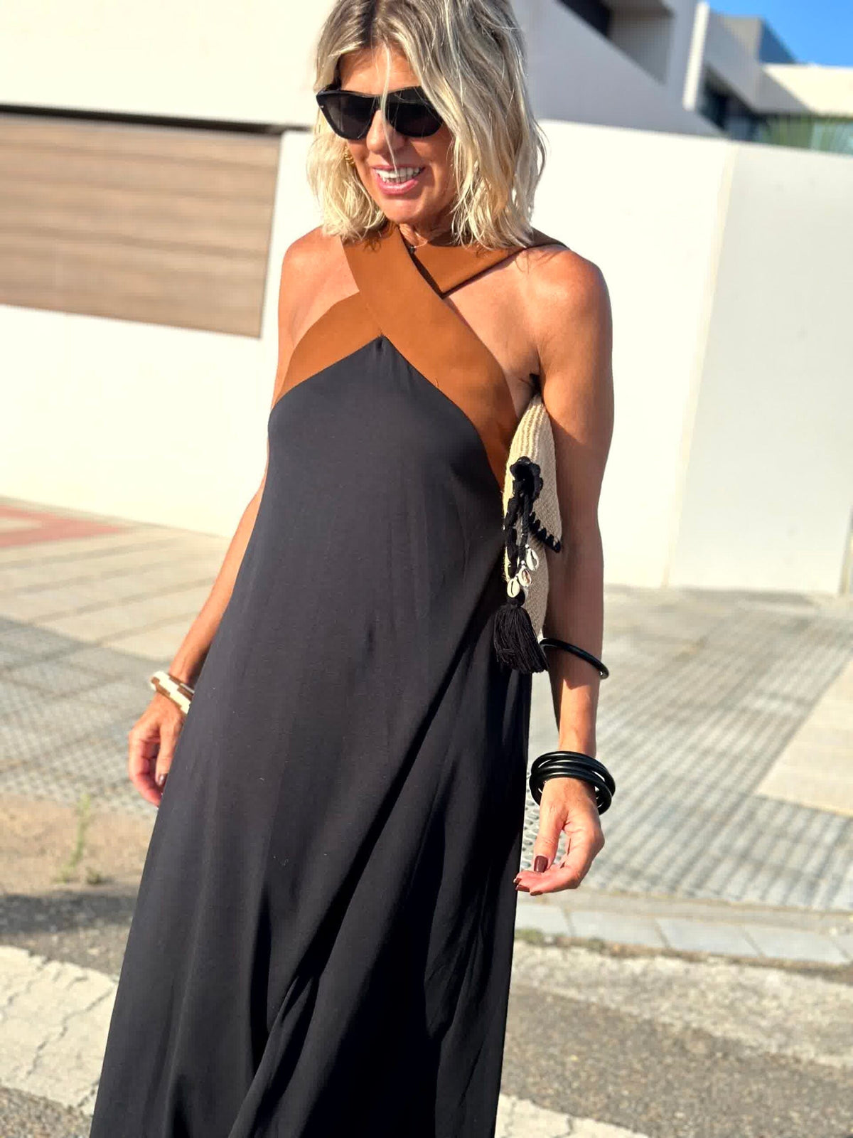Sienna™ | Robe Élégante avec Dos Nu