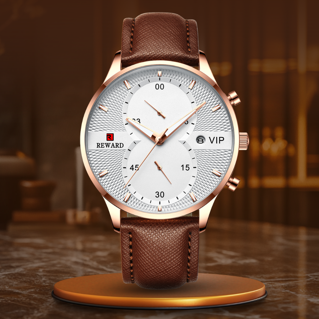 Montre Chronographe Quartz de Luxe Olsen & Olsen