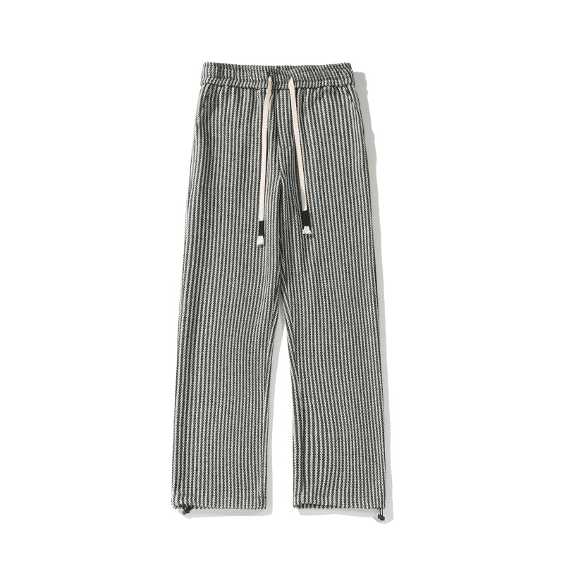XAVIERA – PANTALONS DE SURVÊTEMENT RELAXÉS EN CHEVRON MODERNE