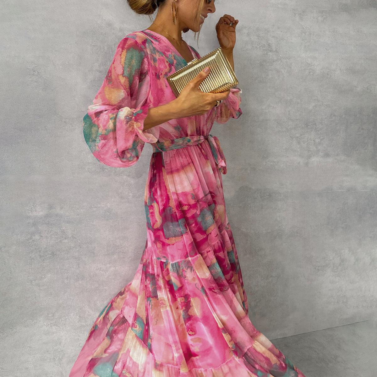 Meli | Robe portefeuille avec imprimé floral