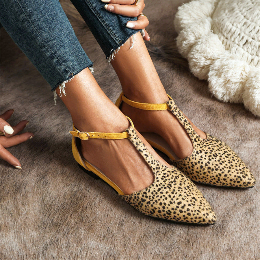 BALLERINE AVEC SANGLE EN T