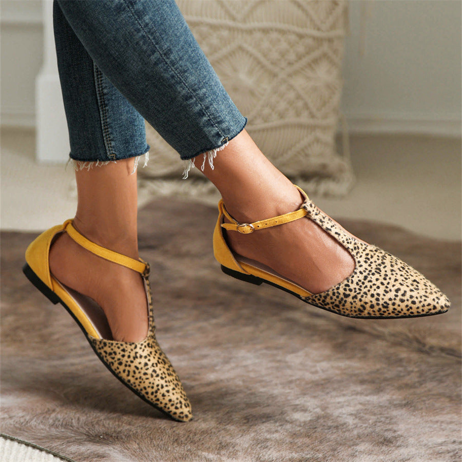 BALLERINE AVEC SANGLE EN T