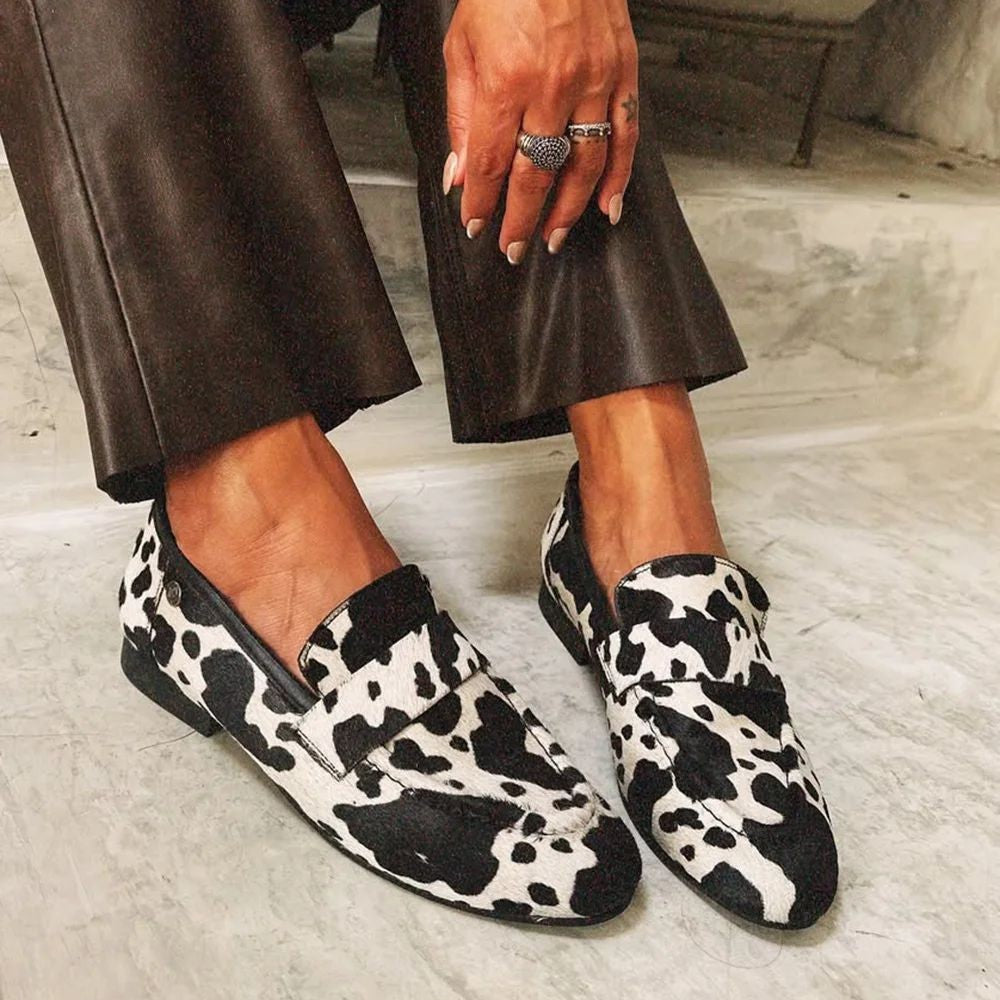 MOCASSINS AVEC IMPRIMÉ ANIMAL ÉLÉGANTS