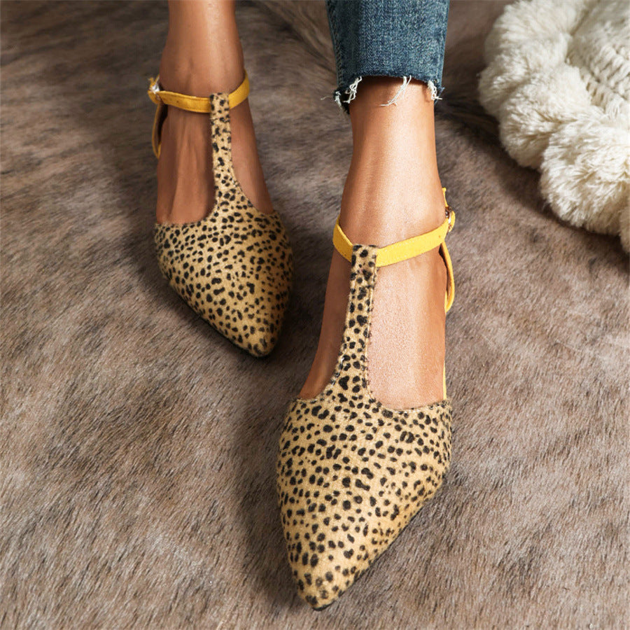 BALLERINE AVEC SANGLE EN T