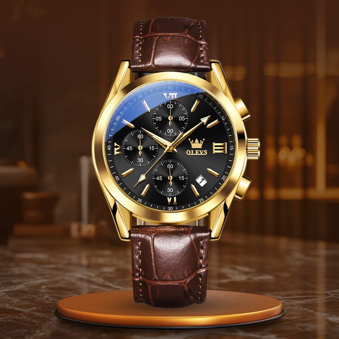 Montre Chronographe en Quartz Lumineux™ - Olsen & Olsen