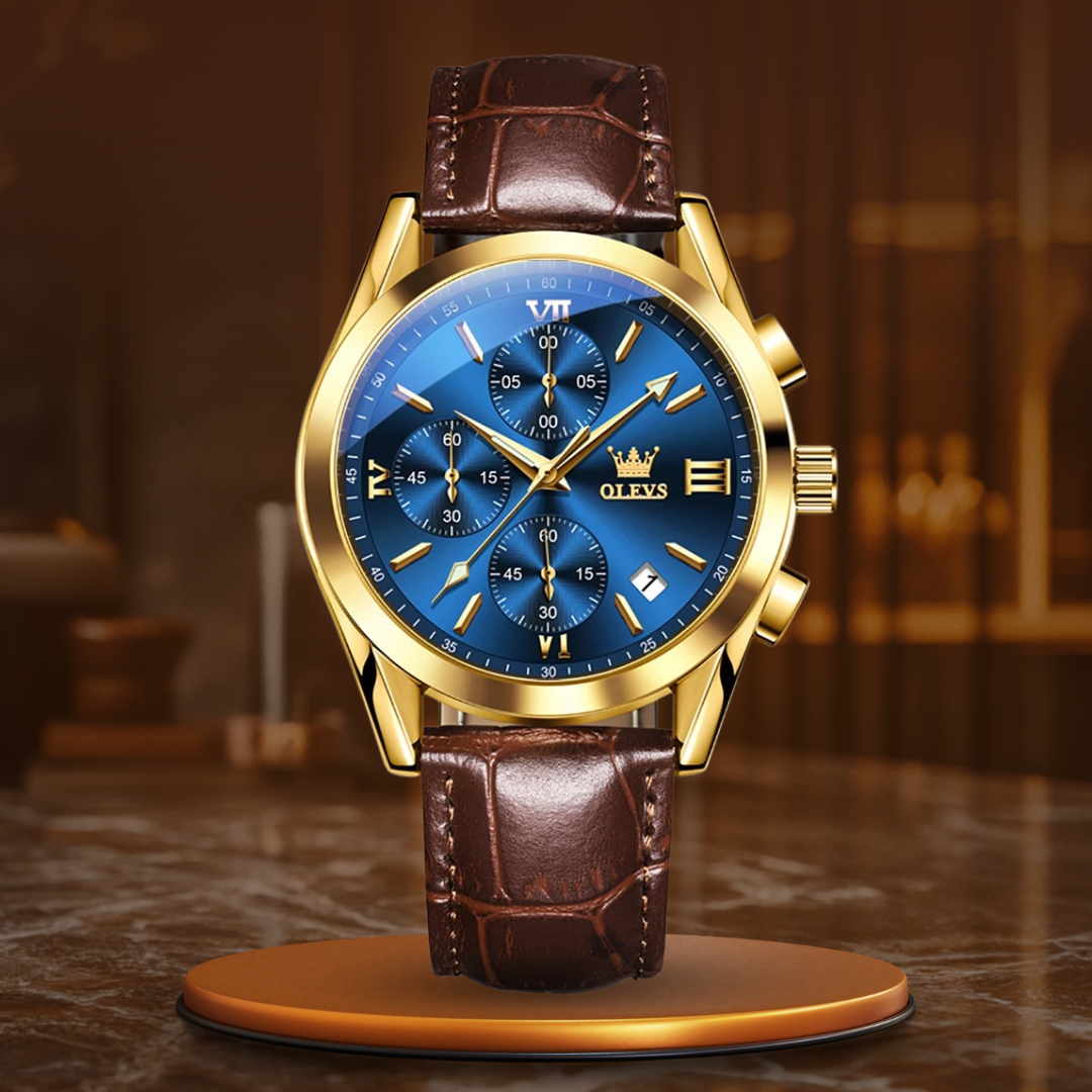 Montre Chronographe en Quartz Lumineux™ - Olsen & Olsen