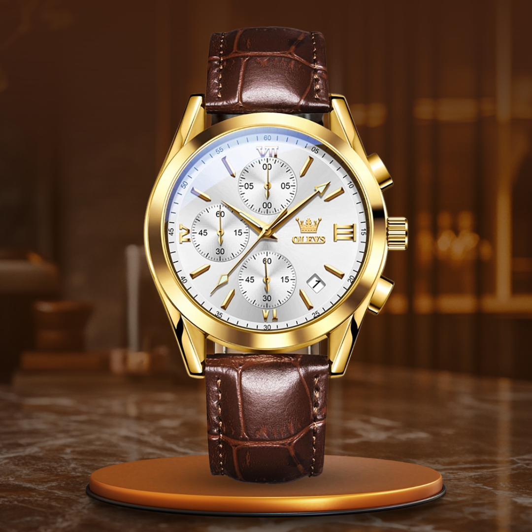 Montre Chronographe en Quartz Lumineux™ - Olsen & Olsen