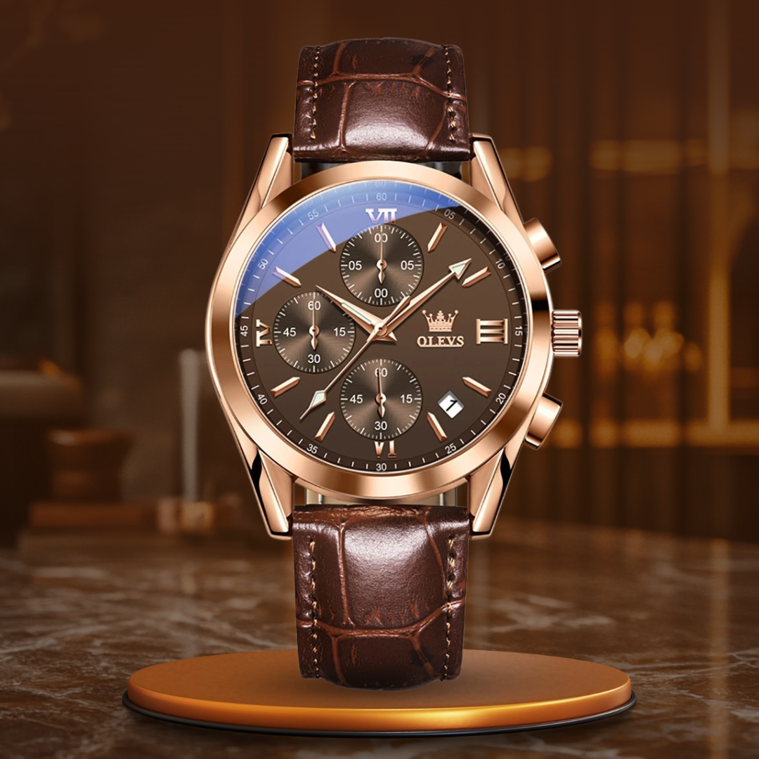 Montre Chronographe en Quartz Lumineux™ - Olsen & Olsen