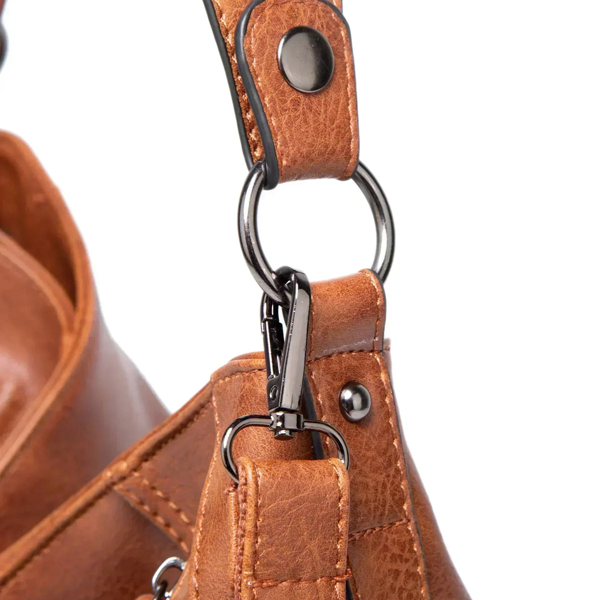 Priscilla - Vintage Vegan Leather Bag
