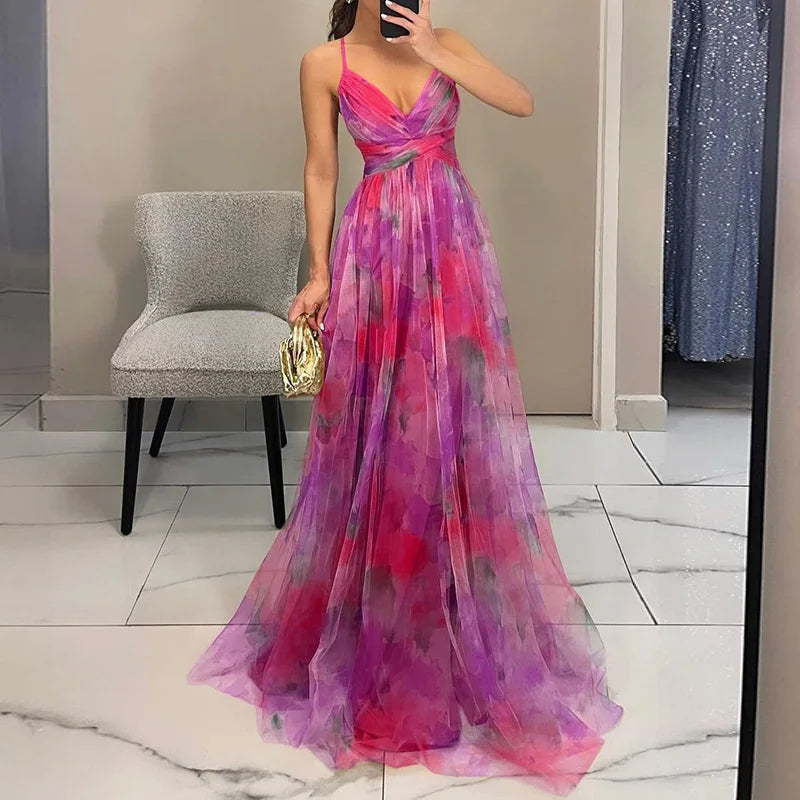 Giselle™ | Robe Maxi Florale Charmante