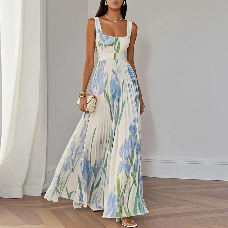 Oriah™ | Robe Maxi A-Line Fleurie