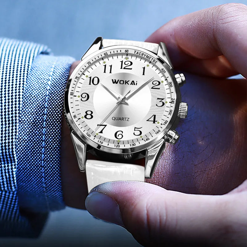 Montre de Sport Décontractée Blanche™ - Olsen & Olsen