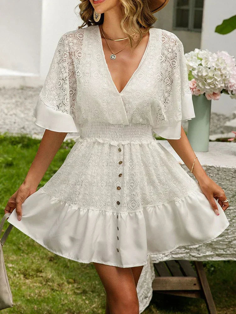 Carla – Boho Lace Dress