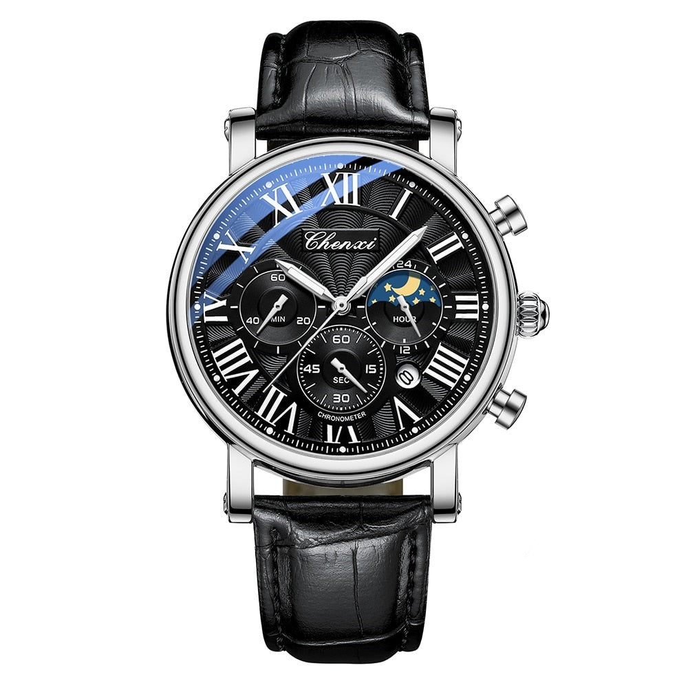 Montre Quartz avec Bracelet en Cuir de Luxe™ - Olsen & Olsen
