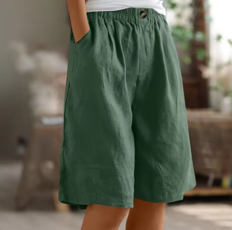 ZYLA – SHORTS RELAXÉS EN LIN CONFORT