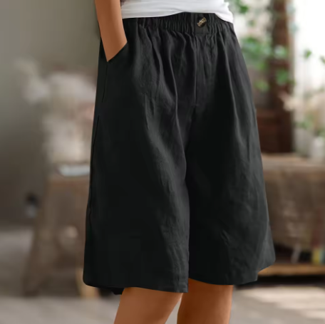 ZYLA – SHORTS RELAXÉS EN LIN CONFORT