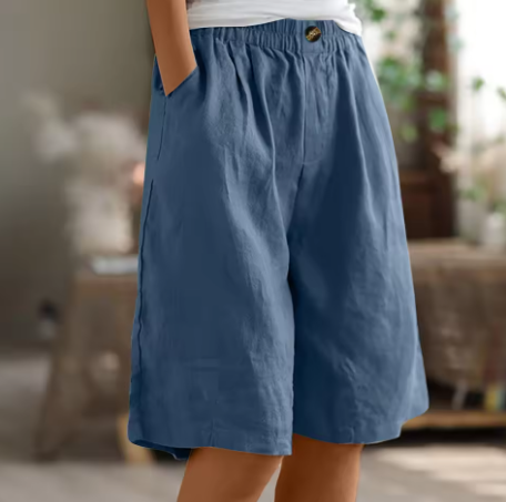 ZYLA – SHORTS RELAXÉS EN LIN CONFORT