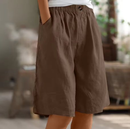 ZYLA – SHORTS RELAXÉS EN LIN CONFORT