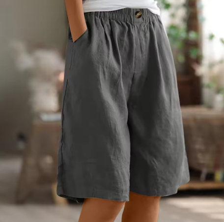ZYLA – SHORTS RELAXÉS EN LIN CONFORT