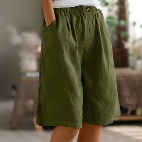ZYLA – SHORTS RELAXÉS EN LIN CONFORT