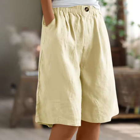 ZYLA – SHORTS RELAXÉS EN LIN CONFORT