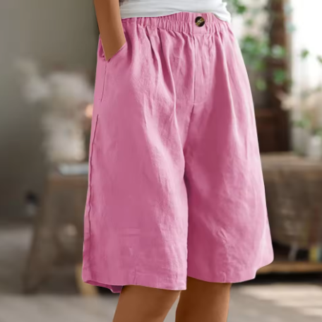 ZYLA – SHORTS RELAXÉS EN LIN CONFORT