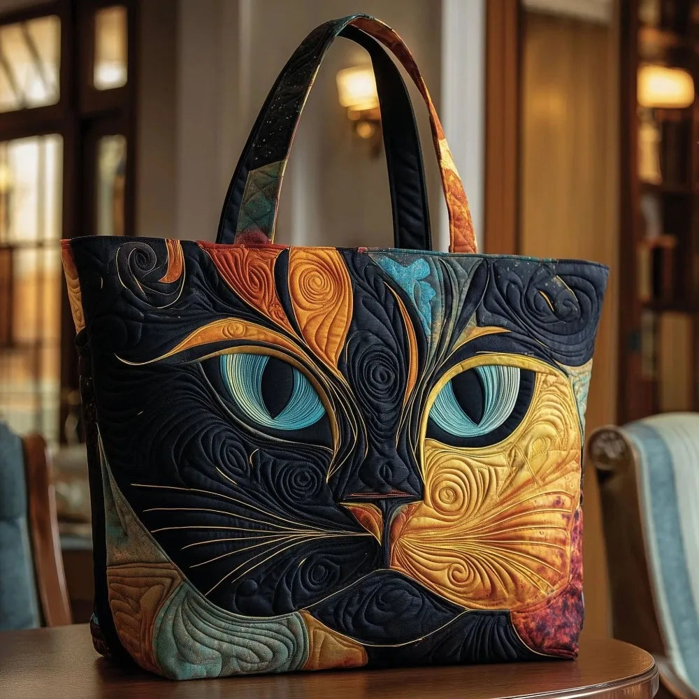 Sac Artisanal - Chat Mystique