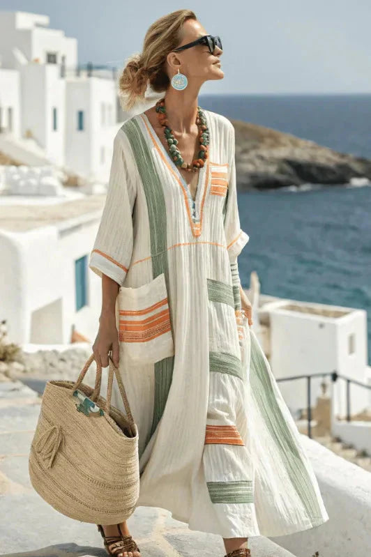 Allegra – Boho Summer Maxi Dress