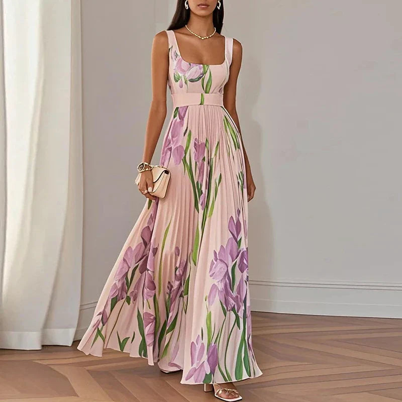 Oriah™ | Robe Maxi A-Line Fleurie