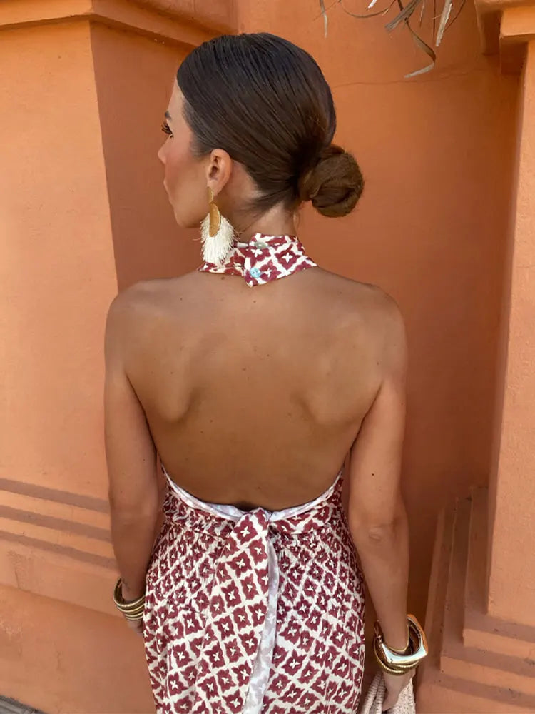 Mickay™ | Robe Midi Chic pour Femmes avec Design Off-the-Shoulder