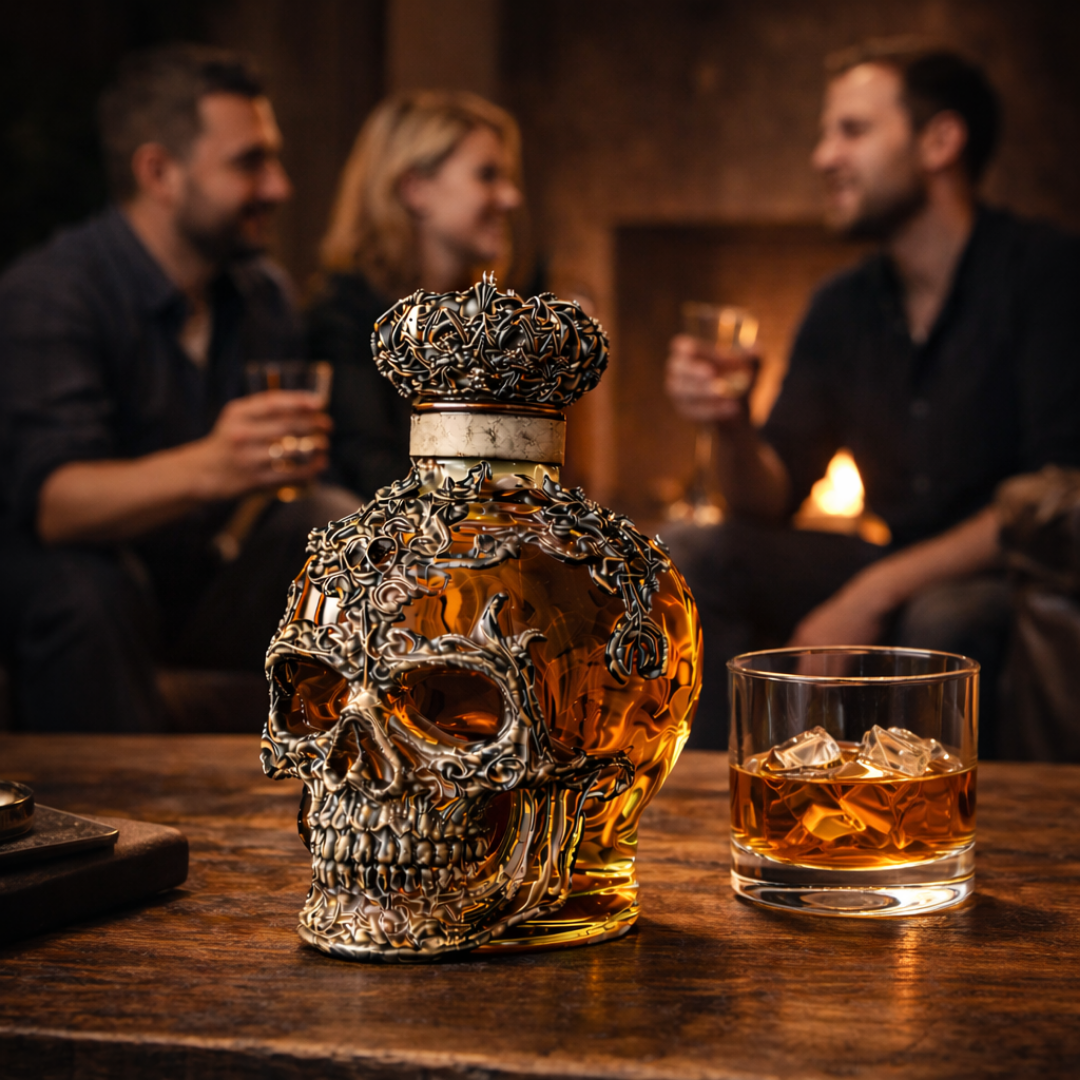 Bouteille de Whisky - Édition Crânes
