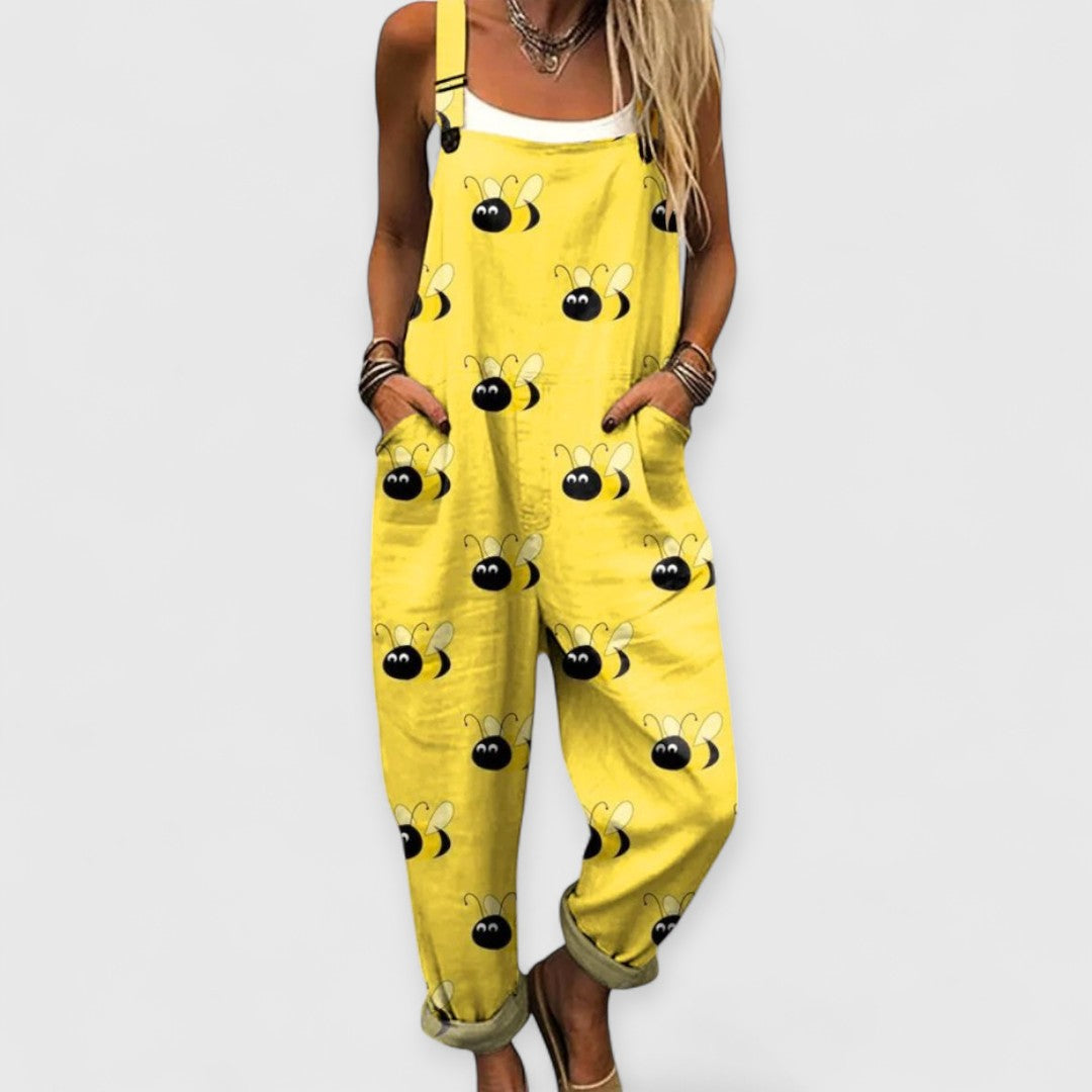 Maëlle | Vintage Women's Wide-Leg Jumpsuit