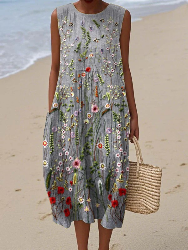 Aria - Robe Midi Quotidienne