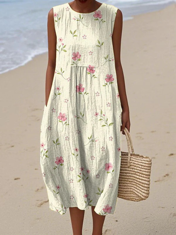 Esme - Robe Midi Quotidienne