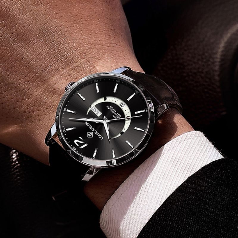 Montre Élegante Luminous Moon Phase™