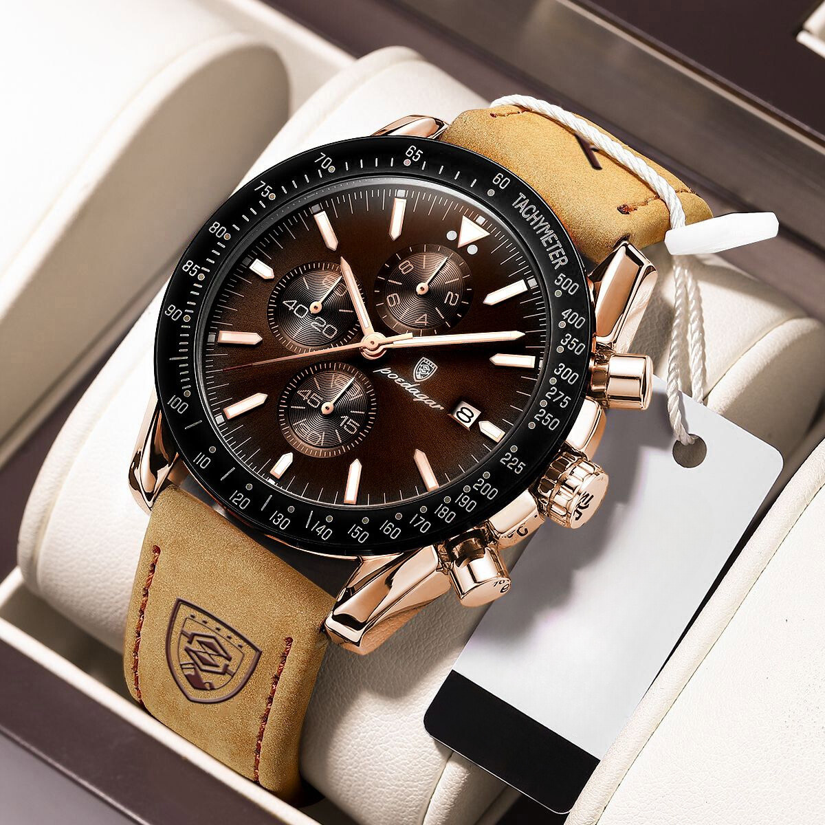 Montre Chronographe Date Brillante™ Olsen & Olsen