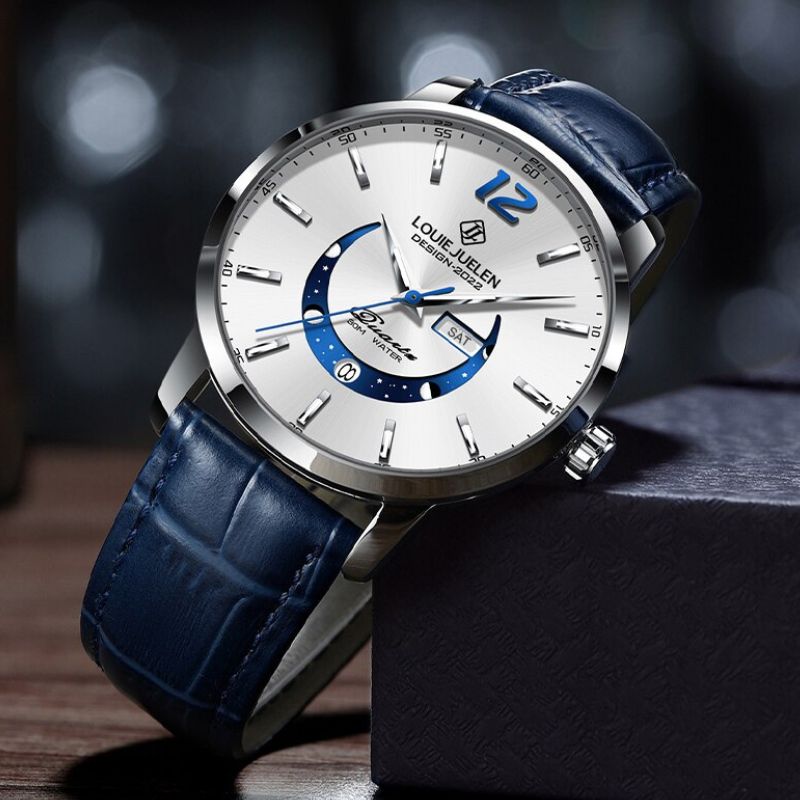 Montre Élegante Luminous Moon Phase™