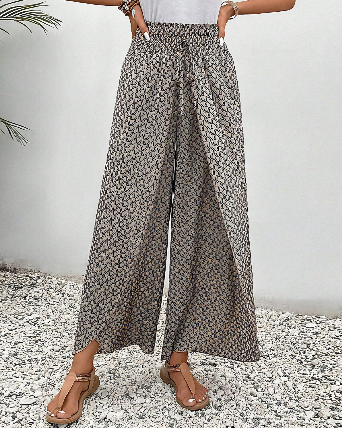 Jessica | Pantalon Large Détendu