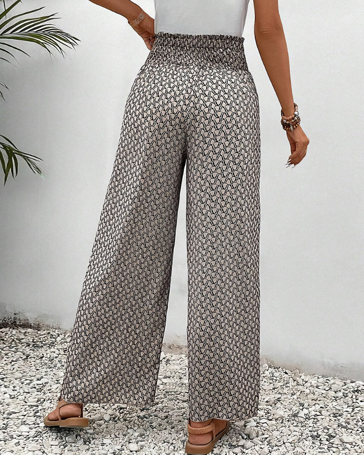 Jessica | Pantalon Large Détendu