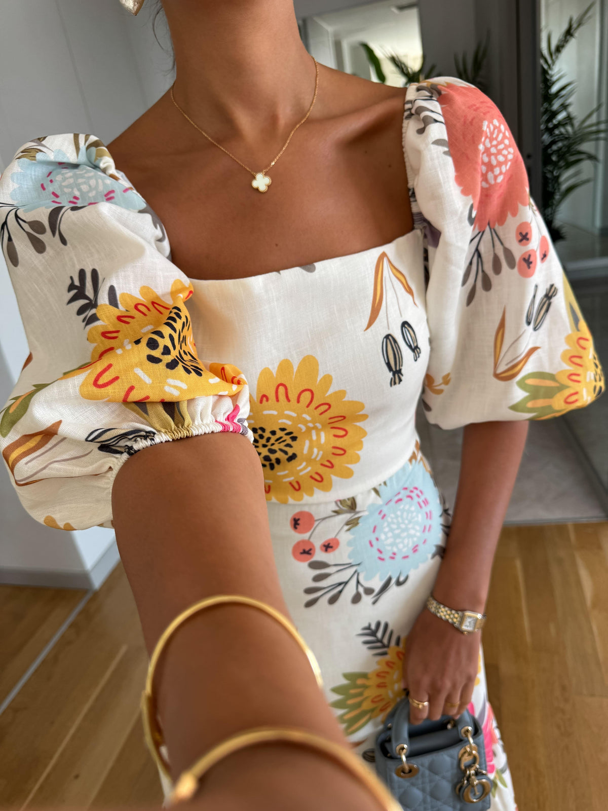 SAVINÉ™ | Elegant Dress with Square Neckline