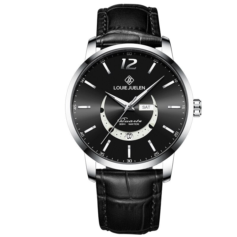 Montre Élegante Luminous Moon Phase™