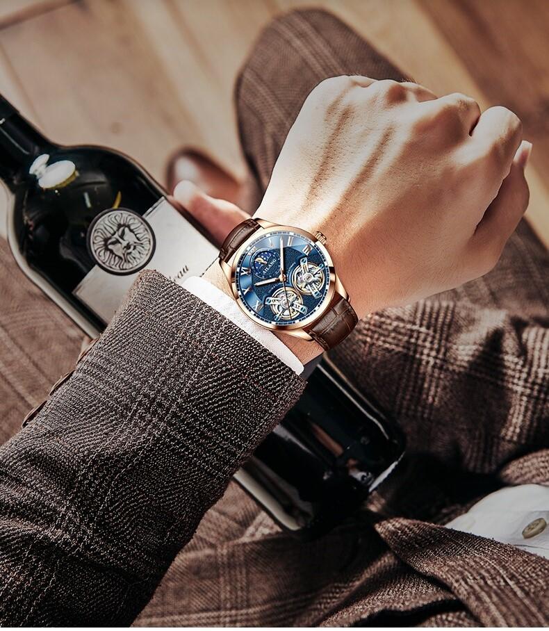 Montre Mécanique d'Affaires Design Tourbillon™ - Olsen & Olsen